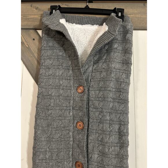 XMWEALTHY Newborn Baby Wrap Swaddle Blanket Knit Sleeping Bag Sleep Sack - Picture 1 of 4